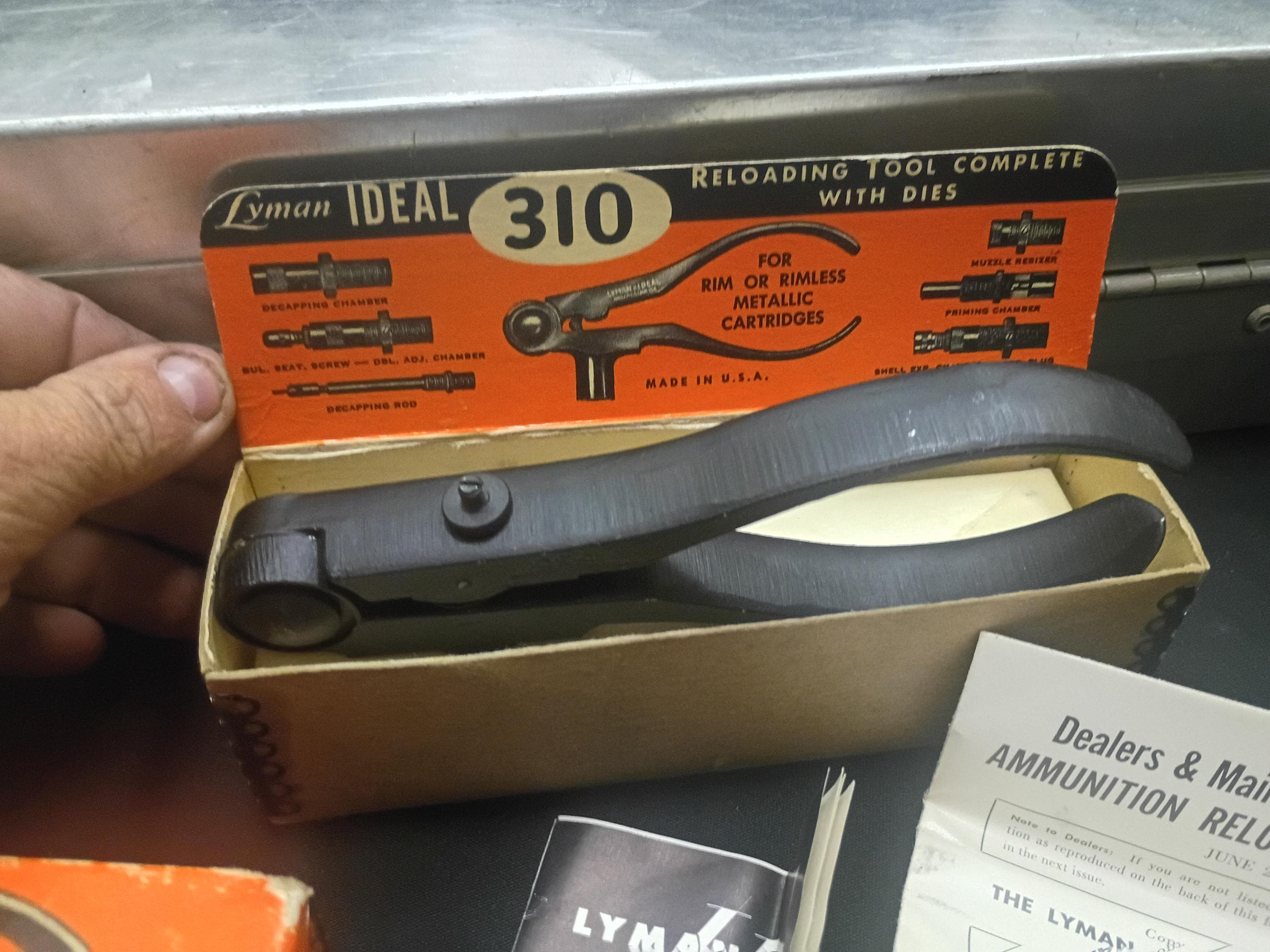 Lyman Ideal 310 Tool, New Old Stock 3