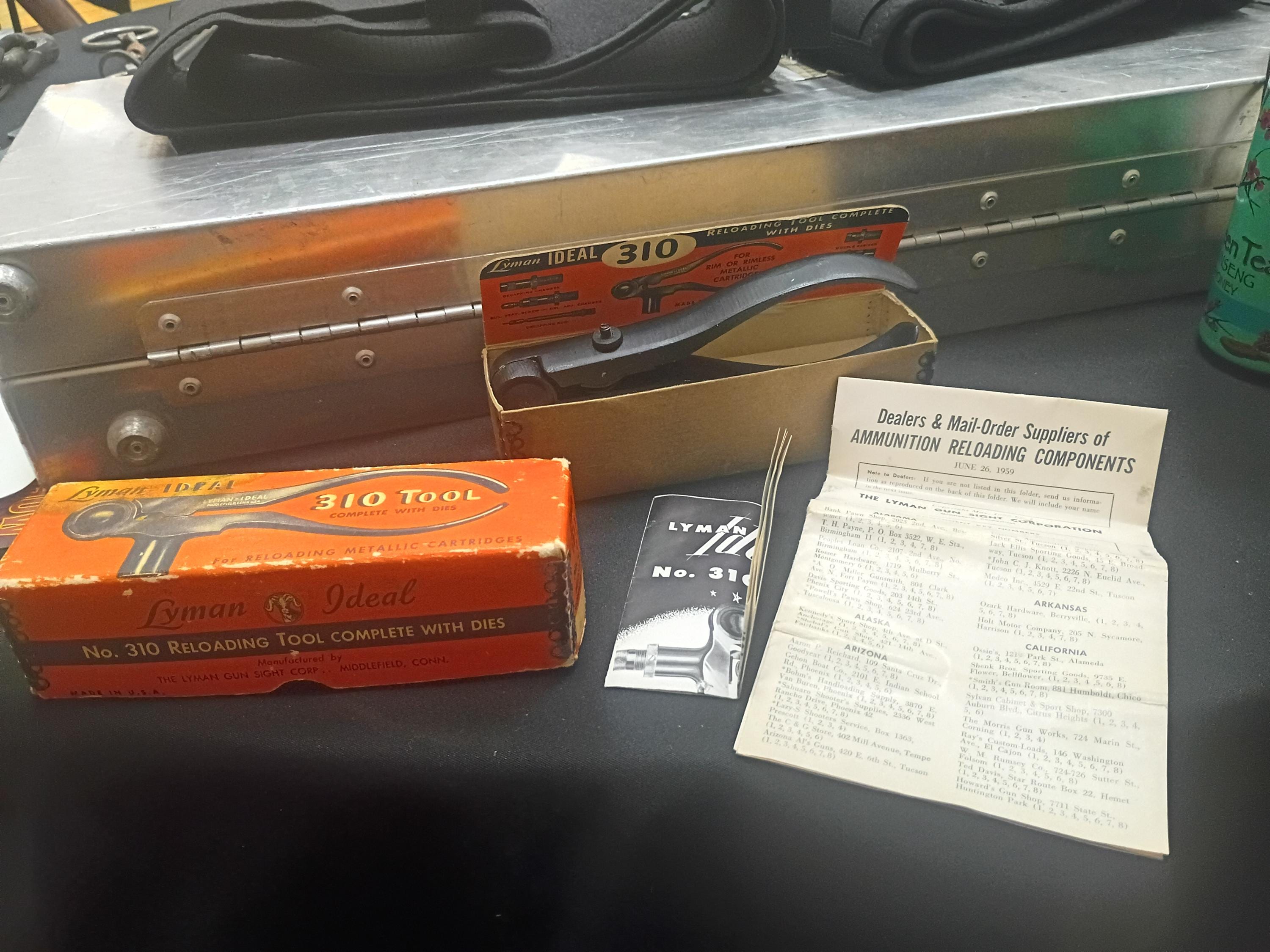 Lyman Ideal 310 Tool, New Old Stock 2