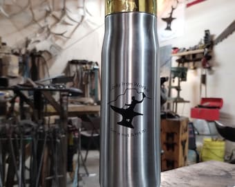 Logo stainless steel travel mug/thermos