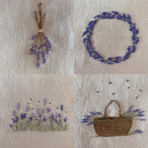 Love Lavender! PDF downloadable Embroidery pattern