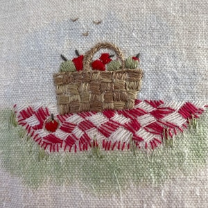Apples in a basket pdf pattern