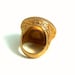 Coin Ring, Big Men's Ring, Heavy Ring, Round Ring, 14K Gold, Diamonds ...