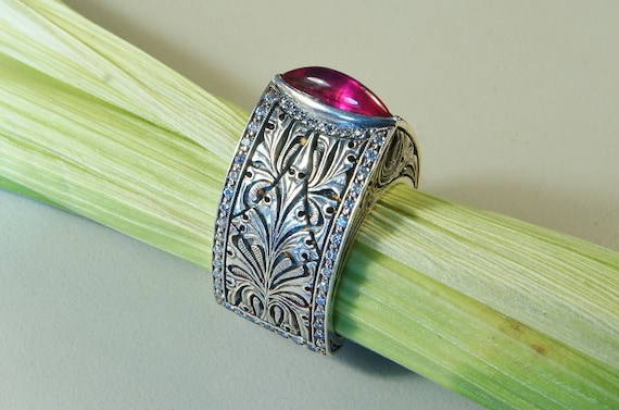 Gothic 2024 ruby ring