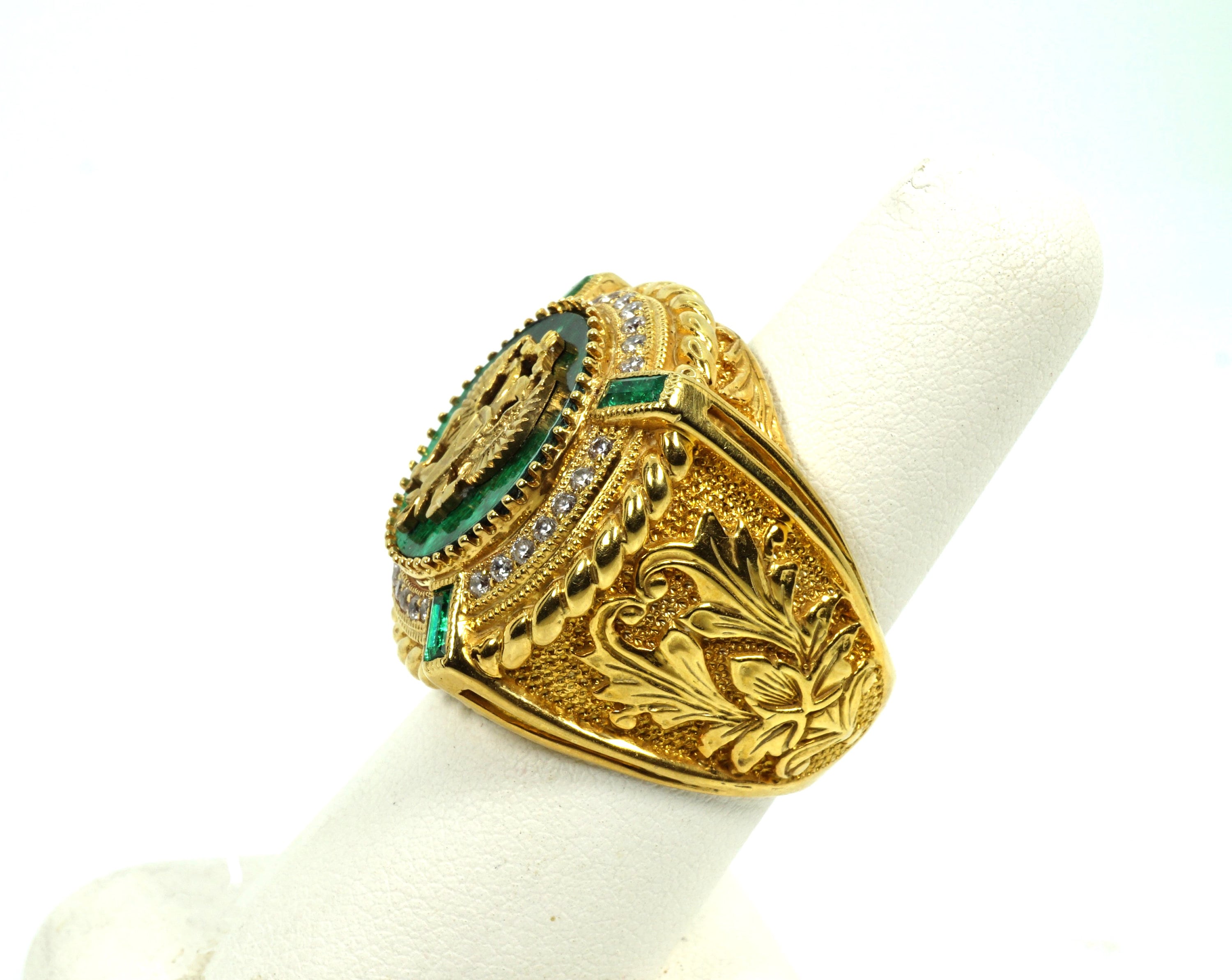 Big Men's Ring, Heavy Ring, Round Ring, Personalized Men's Ring,empire