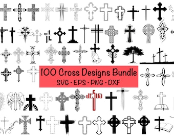 Cross svg file/ Cross clipart/ Crosses svg file/ Halloween svg/ Christian svg/ Catholic svg/ Cross silhouette/ Cross cricut/ Cross cut file