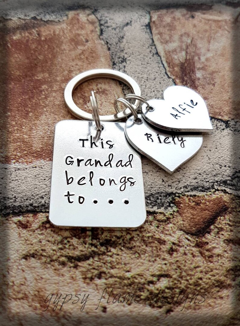 This Grandad Belongs to Keyring Grandad