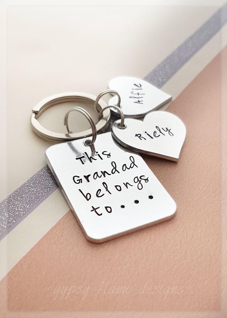 This Grandad Belongs to Keyring Grandad