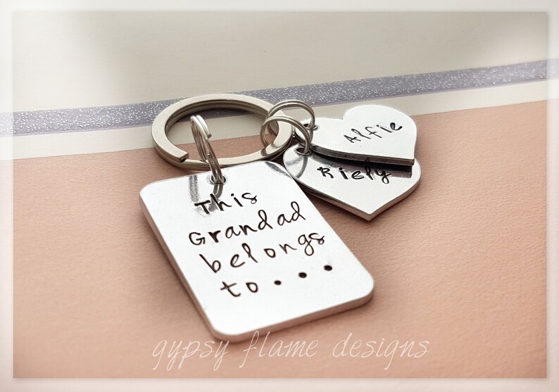 This Grandad Belongs to Keyring Grandad