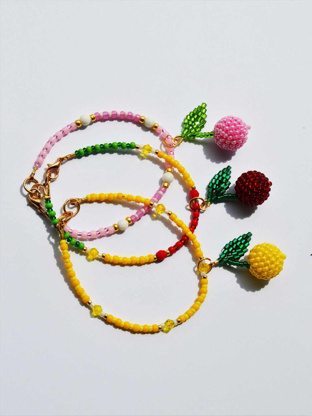 Colorful Fruit Cherry Creative Fresh Sweet Bracelets