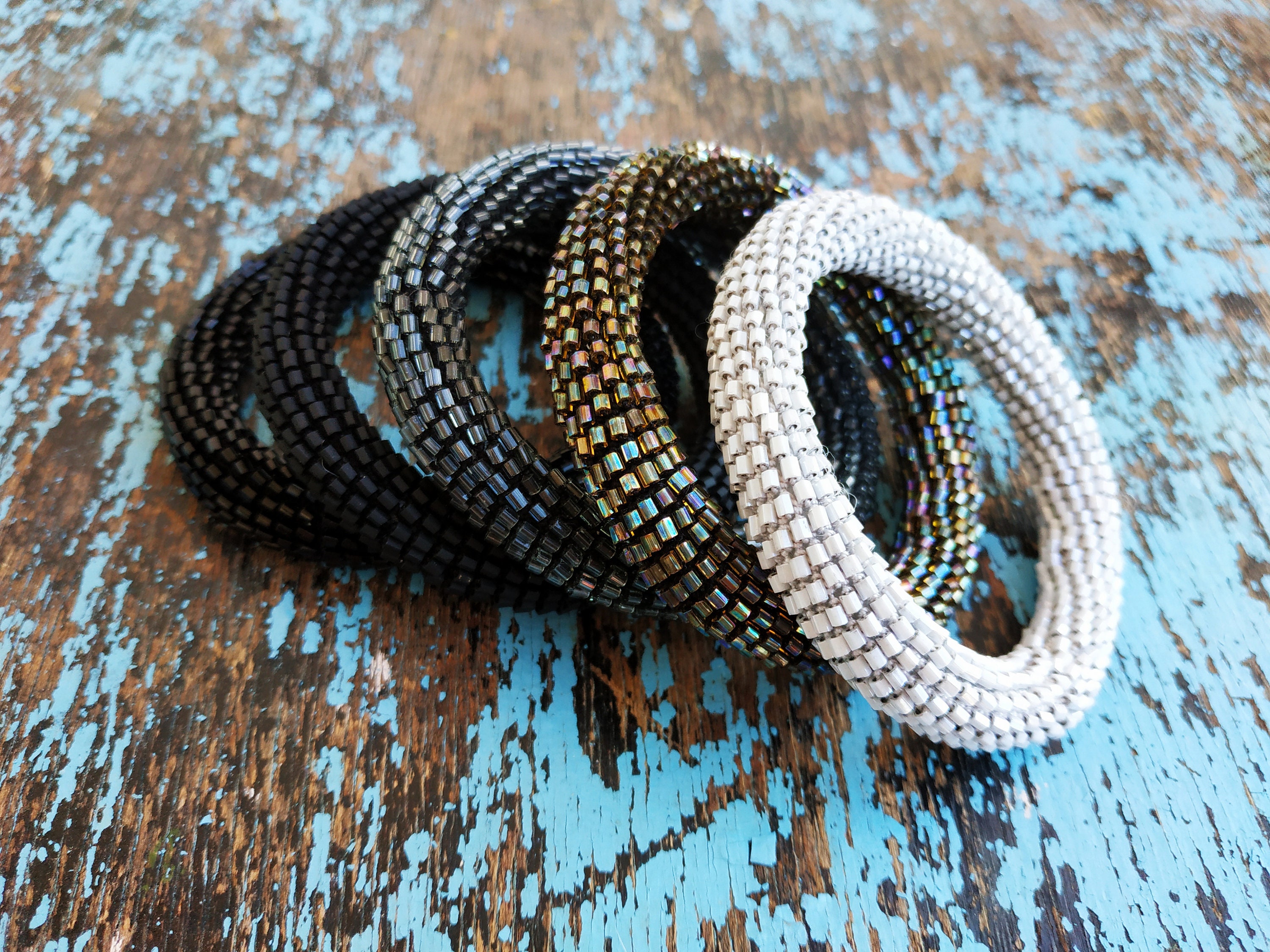 Buy CLEARANCE SALE Nepal Handmade Beaded Bracelets Set of 2 Online in India  - Etsy