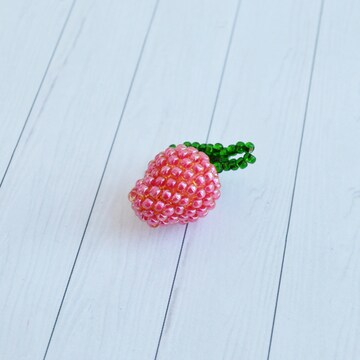 Handmade Beading Fruit Beads /earrings charms for jewelry making /Beaded Jewielry Findngs/ Beaded earrings / mango dragon fruit