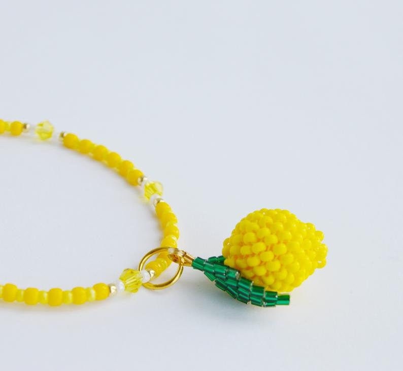 Handmade Beading Fruit Beads /earrings charms for jewelry Etsy