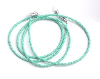 Jade Green Glasses chain Beaded Lanyard Cord Chain Strap Spectacles Sunglasses