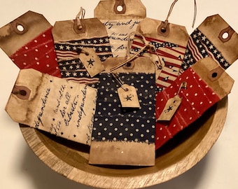 36 Pieces 4th Of July Vase Filler For Home Decor Patriotic Bowl