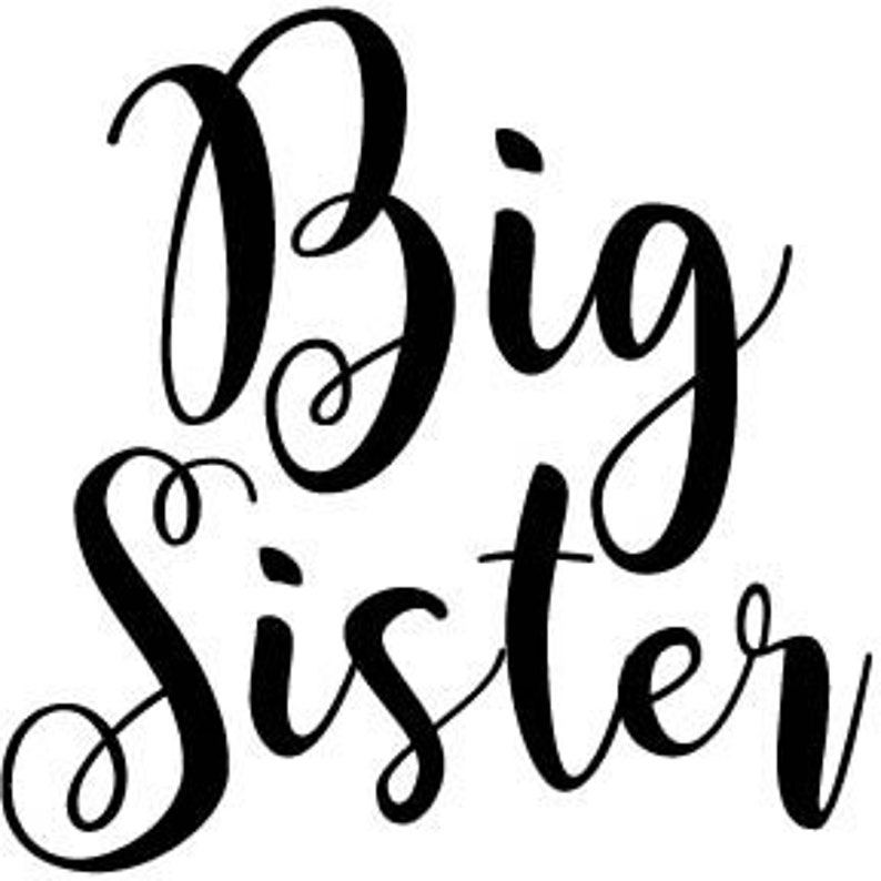 Download Big Sister SVG Design | Etsy
