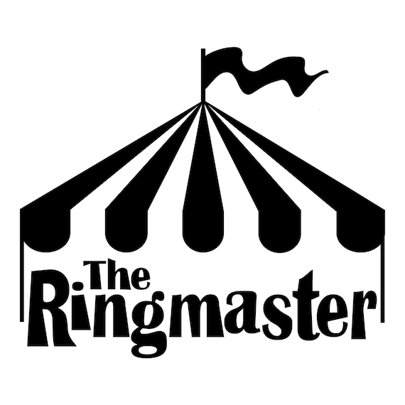 Ring Master Svg Circus Birthday SVG Circus Mom Dad SVG PNG Cut file Strongman
