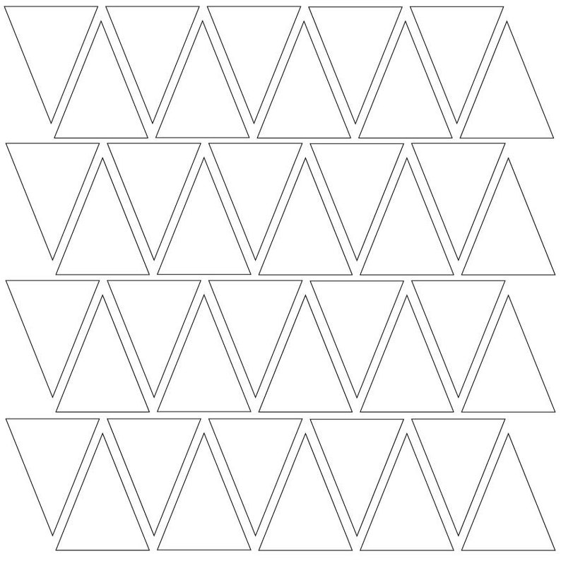 3 Banner Design, Mini Pennant Design, SVG File, Scrapbook Paper Cut