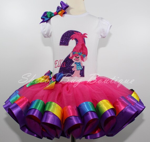 trolls tutu birthday outfit