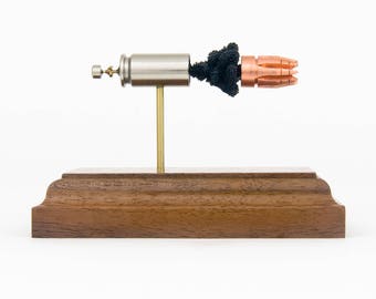 40 S&W R.I.P. G2 Research Radically Invasive Projectile -- Solid Copper -- expanded ammo cartridge ammo bullet display model desk accessory