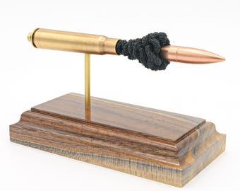 8mm Mauser SURPLUS Cartridge Model - 7.92x57mm Military Ammo Display - WWII Surplus Ballistic Gift - Inert Bullet Desk Decor