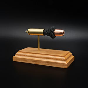 50 AE - 50 Action Express -- Hornady 300Gr XTP -- expanded ammunition cartridge ammo bullet model desk accessory reloading bench display