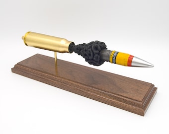 20MM Vulcan SAPHEI Projectile (Semi-Armor-Piercing Hi-Explosive-Incendiary) Removable Tip - 3D expanded ammo model collectible display