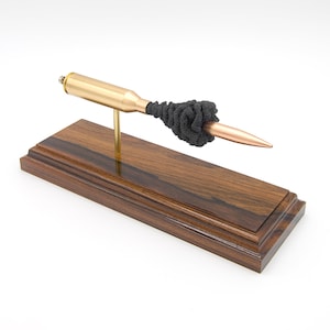 300 Norma Magnum Berger 215gr Hybrid OTM Lapua Brass --  Long range shooting award expanded ammo cartridge bullet model display accessory