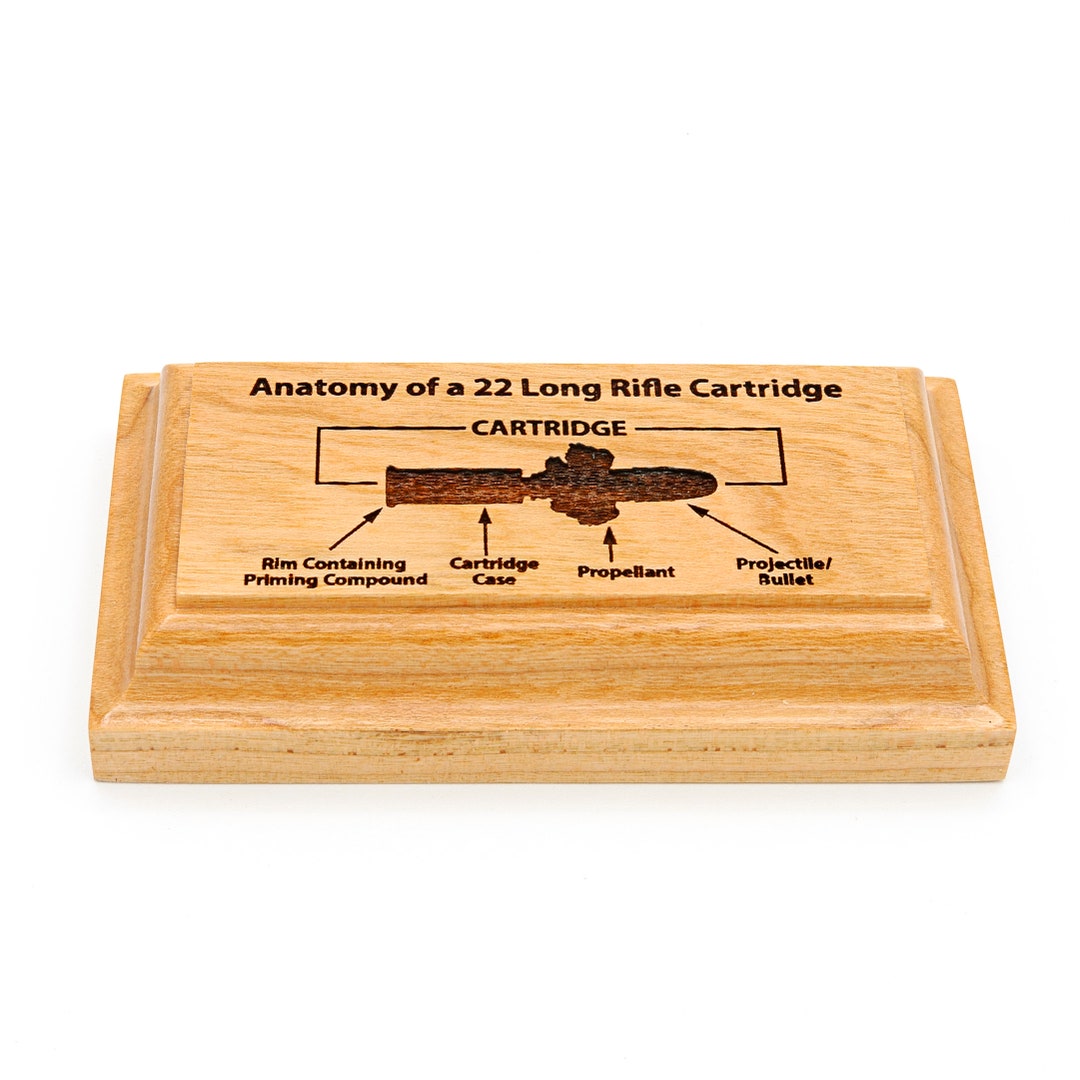 Pick Your Bullet Anatomy of a 22LR Long Rifle Cartridge Etsy Australia
