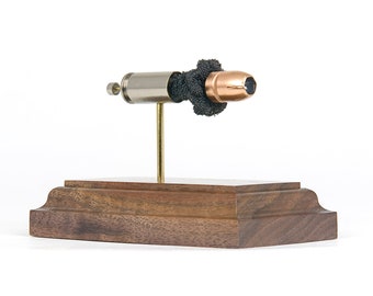 40 S&W FEDERAL HST 180gr. JHP bullet Smith and Wesson ---  expanded police cartridge training model ammo desk accessory firearm safety