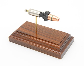 9 mm Luger Hornady Critical Duty 124gr Flexlock-kula -- expanderad polispatron modellträning visuellt hjälpmedel skrivbordstillbehör skjutvapensäkerhet