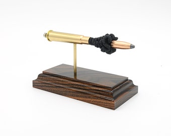 303 British Sellier and Bellot 150gr Soft Point -- expanderad patron ammunition modell kula display skrivbord tillbehör present till man cave vapenrum