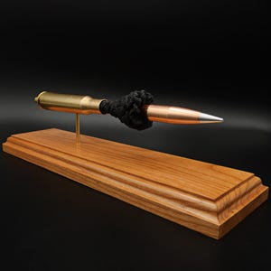 50 BMG - elección de FMJ / Hornady A-Max / Solid Brass - Modelo de entrenamiento de bala de munición expandida, exhibición de escritorio, accesorio de oficina, francotirador militar