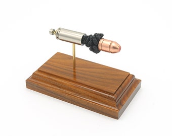 10 mm Auto Hornady Critical Duty 175gr Flexlock-kula -- expanderad polispatron modellträning visuellt hjälpmedel eller skrivbordstillbehör skjutvapen