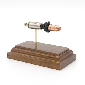357 SIG Hornady Critical Duty 135gr Flexlock bullet --  expanded police cartridge model training visual aid desk accessory firearm safety