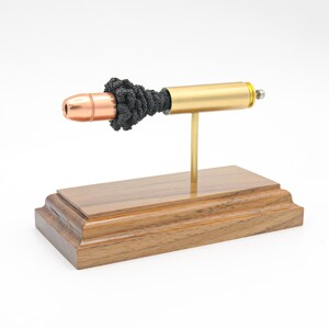 450 Bushmaster con Hornady 300gr XTP Mag -- cartuccia di munizioni espansa modello di proiettile amm ausilio visivo o espositore da scrivania uomo caverna pistola ragazzo immagine 5