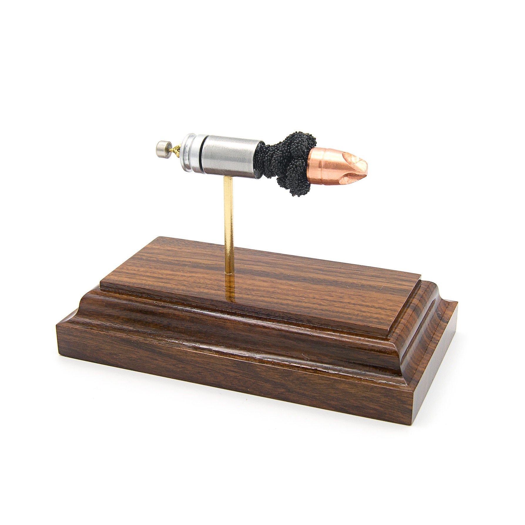 9mm Luger G9 80gr External Hollow Point EXP Bullet -- Expanded