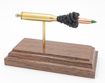 5.56x45 M855 Green Tip Ammo Model - Military Ballistic Display - Ammo Collector Gift - 223 Cartridge Exploded Bullet Desk Decor