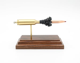6.5 PRC (Precision Rifle Cartridge) Hornady Match 147Gr ELD-M -- expanded cartridge ammo model bullet display desk accessory