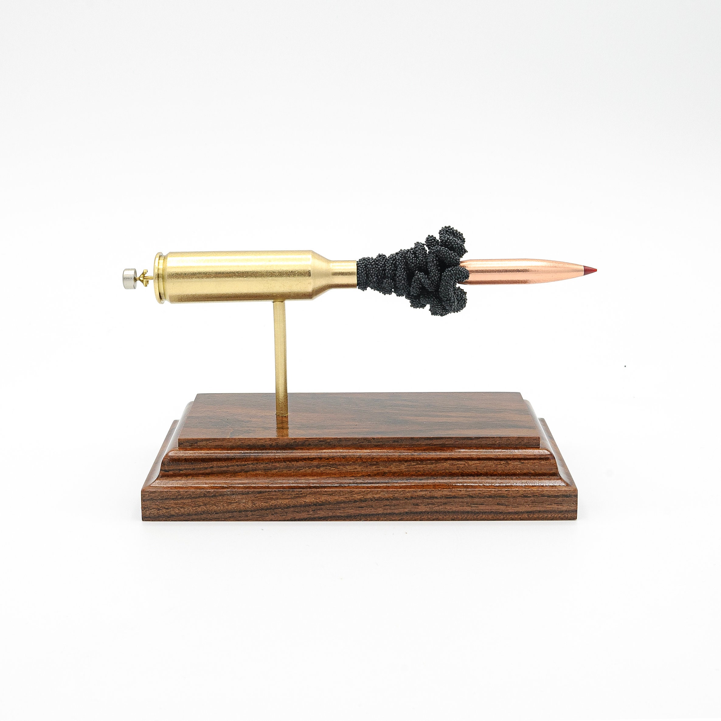6.5 PRC (Precision Rifle Cartridge) Hornady Match 147Gr ELD-M -- expanded cartridge ammo model bullet display desk accessory