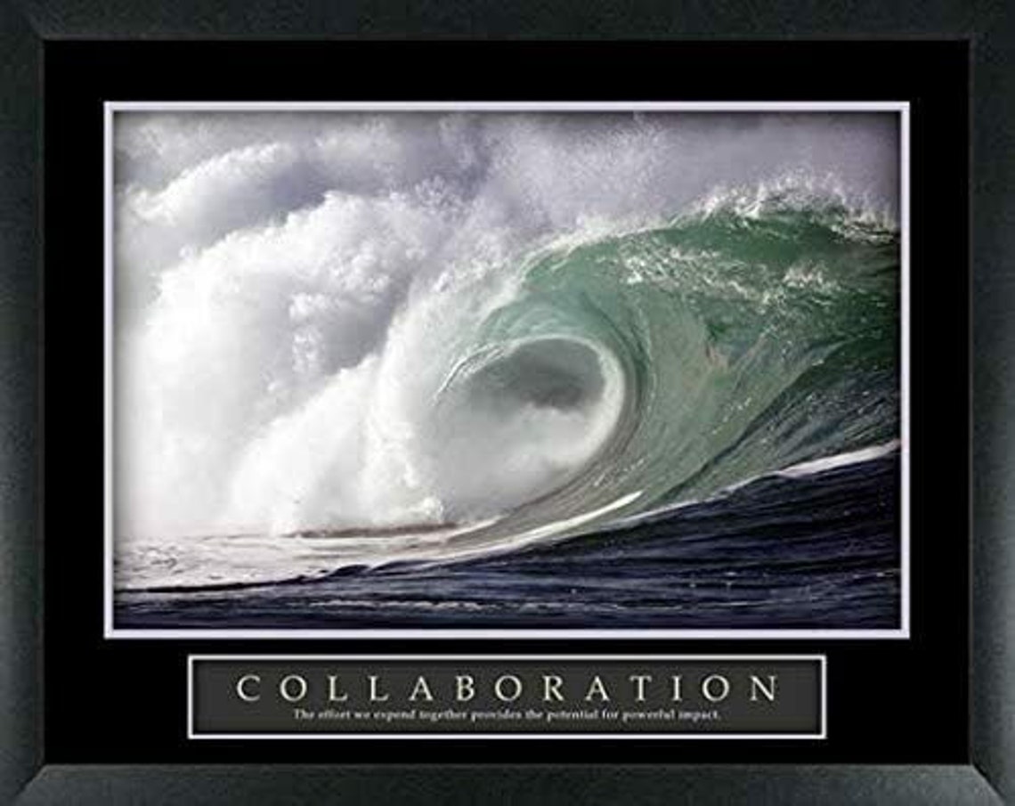 8 Framed Motivational Posters Inspirational Office Decor Etsy