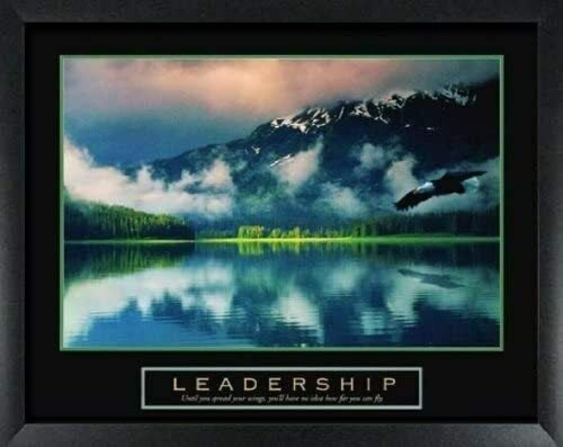 8 Framed Motivational Posters Inspirational Office Decor Etsy