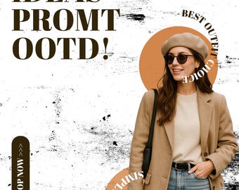 20 Gemini AI OOTD Fashion Prompts – 4K Ultra-Realistic Digital Download