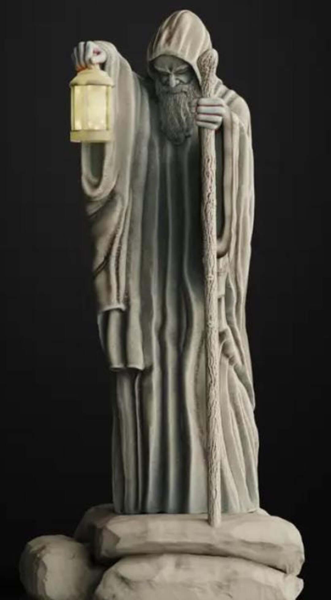 The Hermit | Multiple Sizes (S-XL) | Statues & Figures | Tarot - Etsy