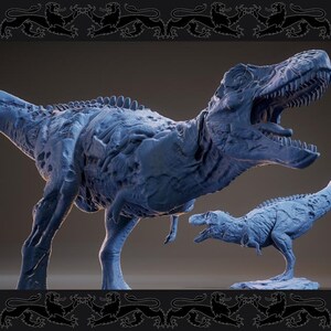 Undead Tyrannosaurus Rex- Resin Miniature for DnD, TTRPG, and Painters
