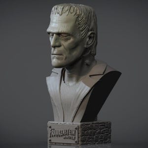 Frankenstein&#39;s Monster Bust | Multiple Sizes (S-XL) | Statues & Figures | Halloween