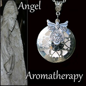 Essential Oil Diffuser Angel Necklace Young Living Doterra Aromatherapy