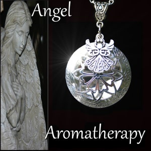 Essential Oil Diffuser Pretty Angel Necklace Young Living Doterra Aromatherapy