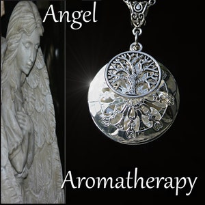 Essential Oil Diffuser Necklace Tree of Life Young Living Doterra Aromatherapy
