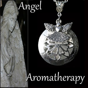 Essential Oil Diffuser Angel Heart Necklace Young Living Doterra Aromatherapy
