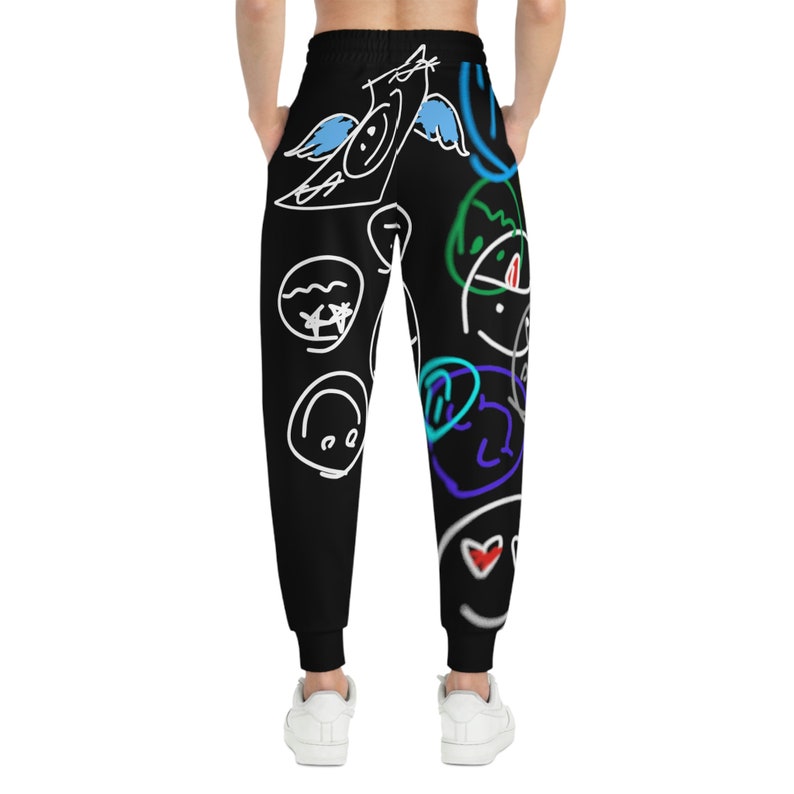 EMO PRINT DISPERSED Los Angeles Premium Joggers by the blenq image 4